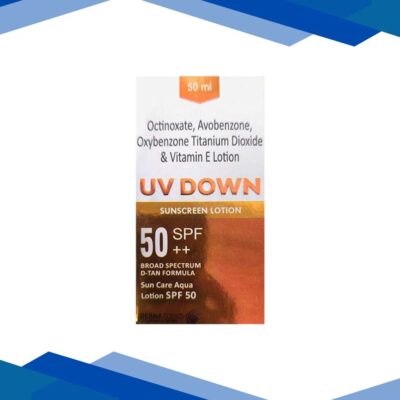 UV DOWN SPF 50++ SUNSCREEN Lotion 50ml