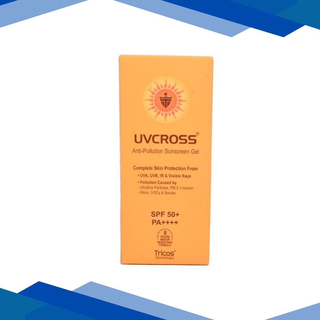 UVCROSS SPF 50+ PA++++ Sunscreen Gel 50gm