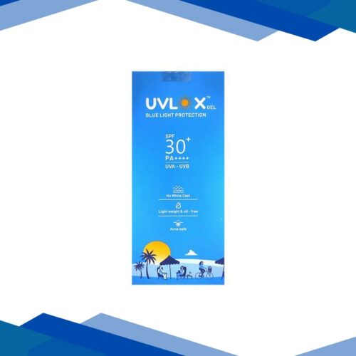 UVLOX BLUE LIGHT PROTECTION SPF 30+ PA++++ UVA UVB Sunscreen 50g