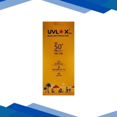 UVLOX BLUE LIGHT PROTECTION SPF 50+ PA++++ UVA UVB Sunscreen 50g