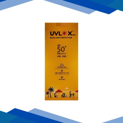 UVLOX BLUE LIGHT PROTECTION SPF 50+ PA++++ UVA UVB Sunscreen 50g