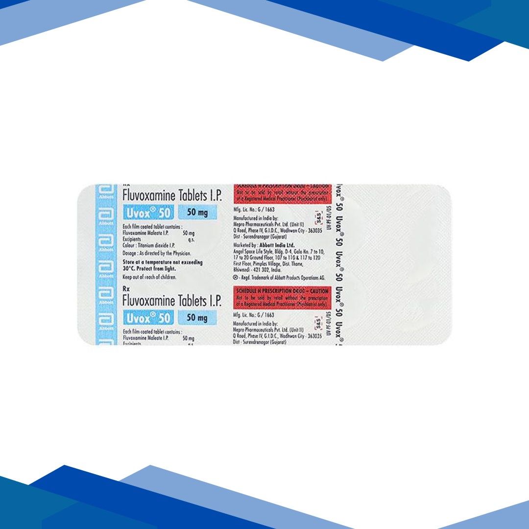 Uvox 50mg Tablet 10’S