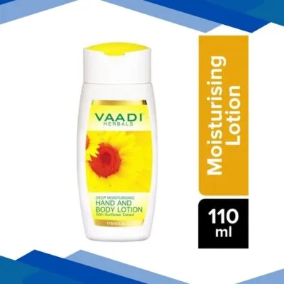 Vaadi Herbals Hand & Body Lotion With Sunflower Extract 110 ml