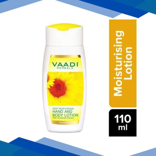 Vaadi Herbals Hand & Body Lotion With Sunflower Extract 110 ml