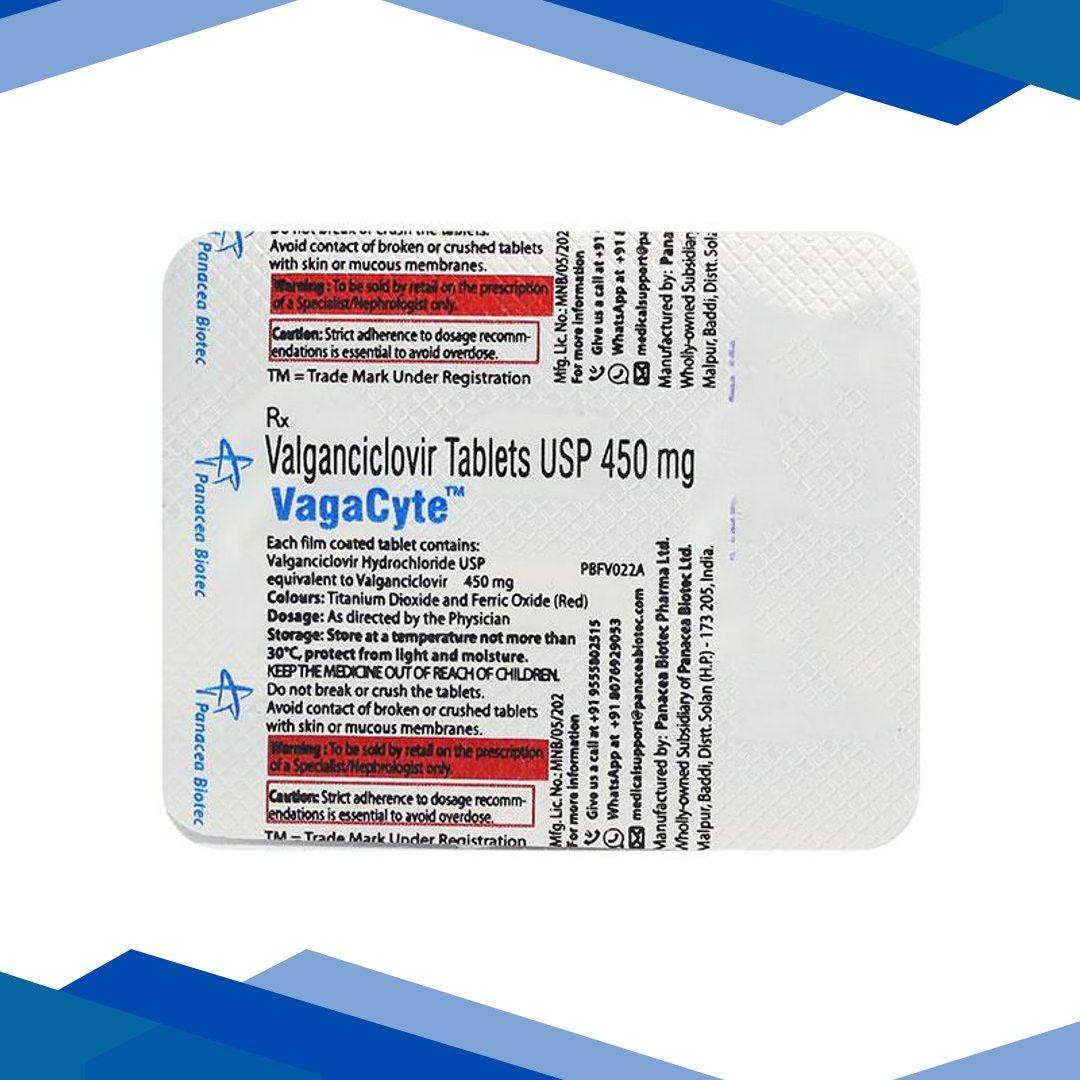 Vagacyte 450mg Tablet 2’S