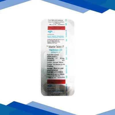 Valbloc 20mg Tablet 10’S