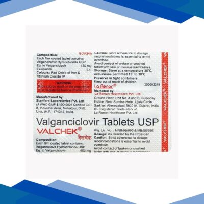 Valchek 450mg Tablet 2’S
