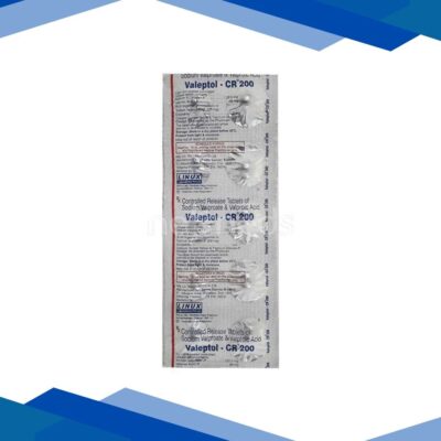 Valeptol CR 200mg Tablet 10’S