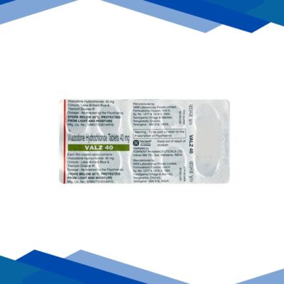 Valz 40mg Tablet 10’S