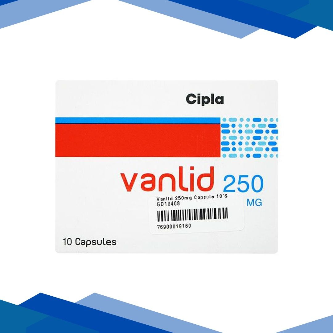 Vanlid 250mg Capsule 10’S