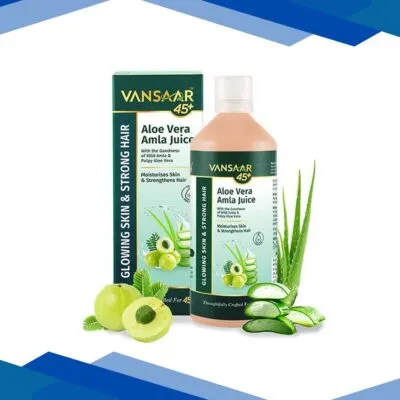 Vansaar 45+ Aloe Vera Amla Juice 1 L