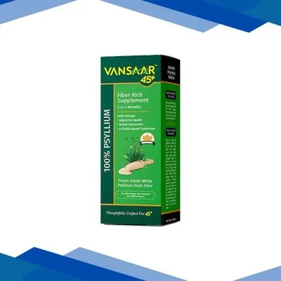 Vansaar 45+ Isabgol Fiber Rich Supplement 90 g