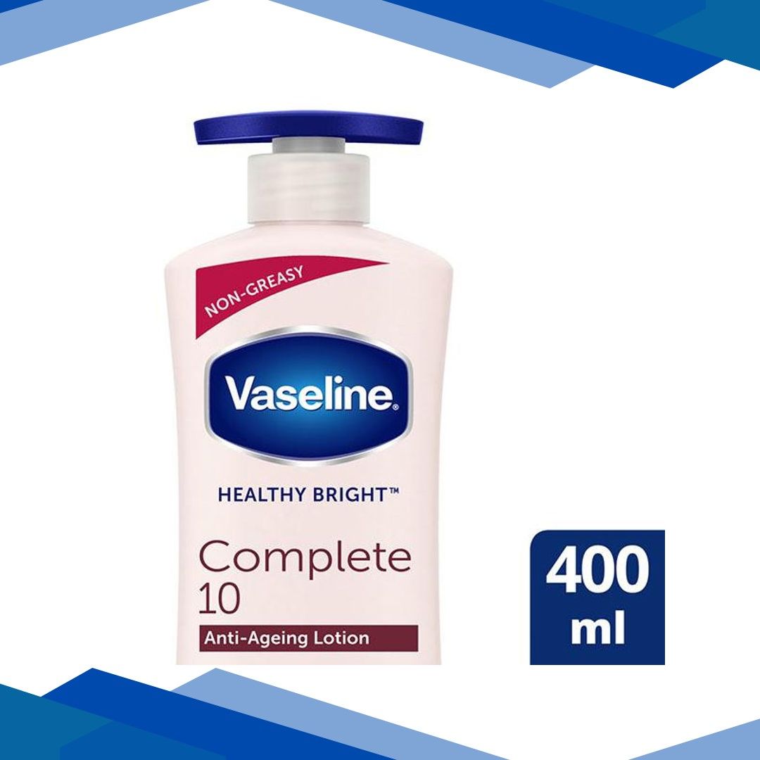 Vaseline Healthy Bright 10 in 1 skin benefit Complete 10 anti – ageing lotion Body Lotion 400ml