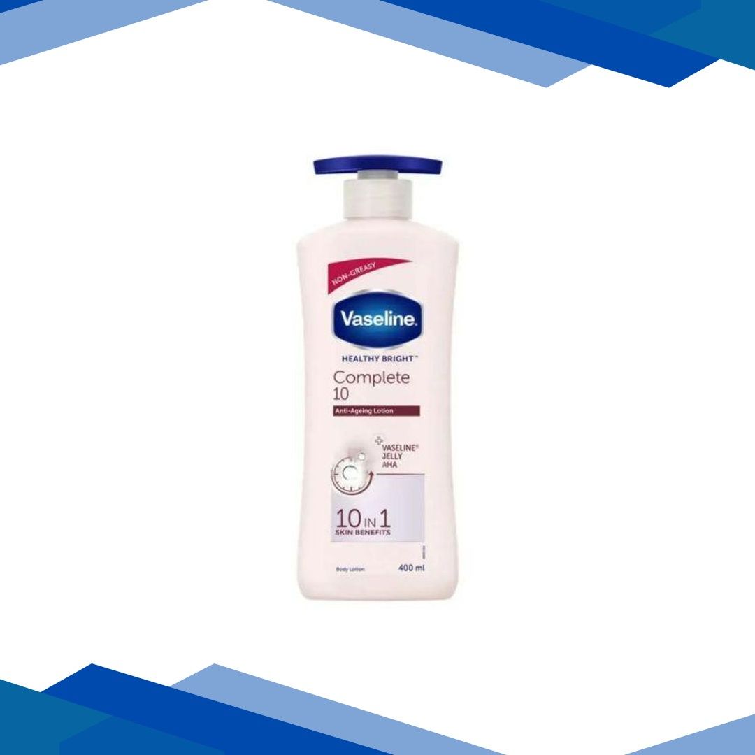 Vaseline Healthy Bright Daily Brightening Body Lotion, For Healthy & Glowing Skin 400 ml