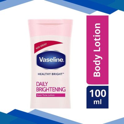 Vaseline Healthy Bright Daily Brightening + Vaseline Jelly Vitamin B3 Body Lotion 100ml