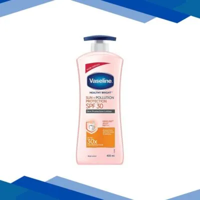 Vaseline Healthy Bright Sun+Pollution Protection SPF 30 Pa++ Body Lotion 400 ml