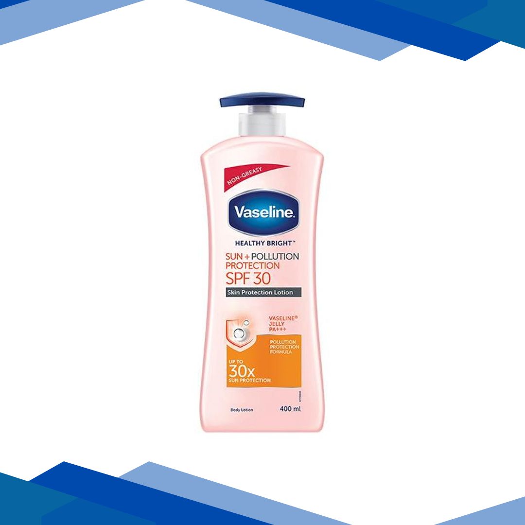 Vaseline Healthy Bright Sun+Pollution Protection SPF 30 Pa++ Body Lotion 400 ml