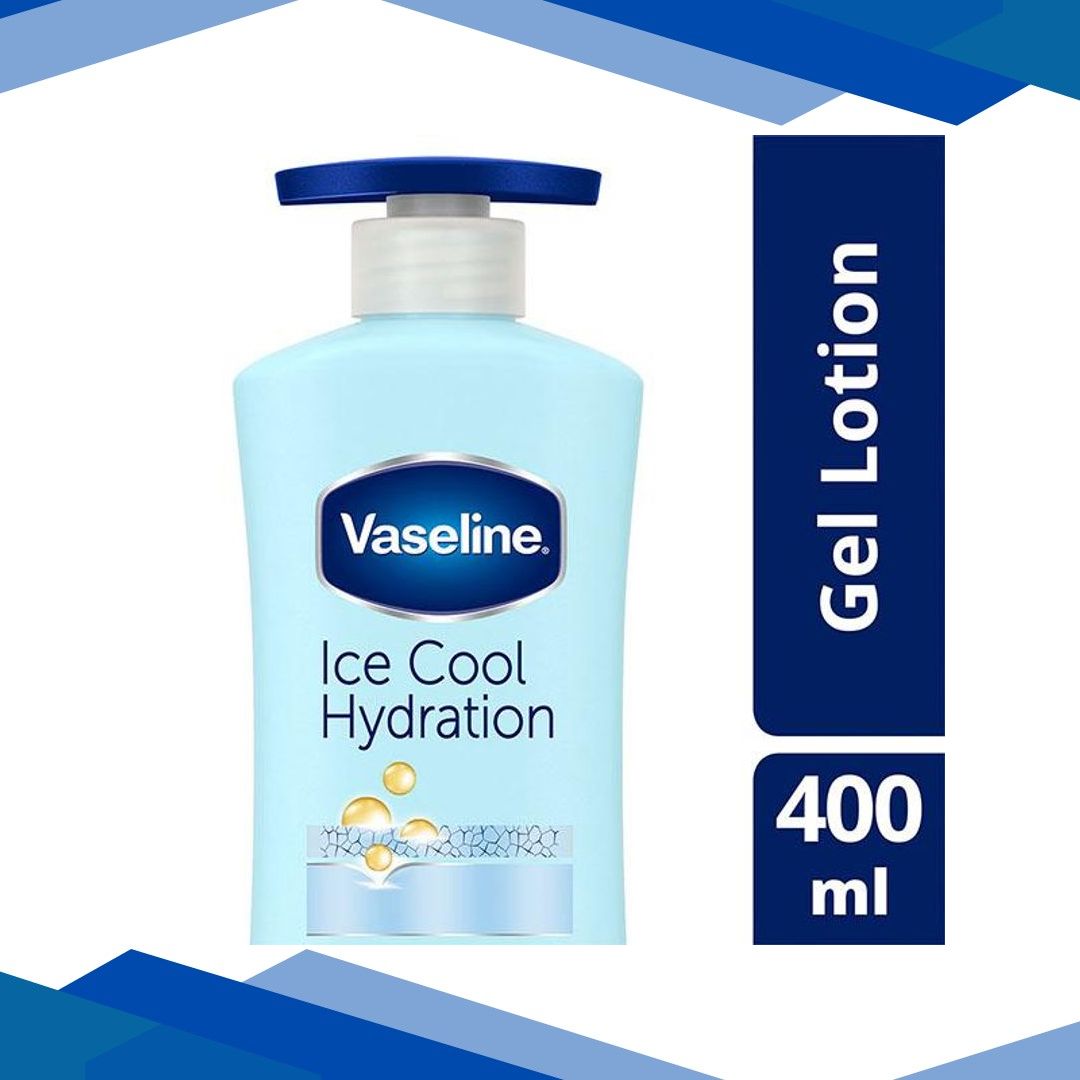 Vaseline Ice Cool Hydration Lotion 400 ml