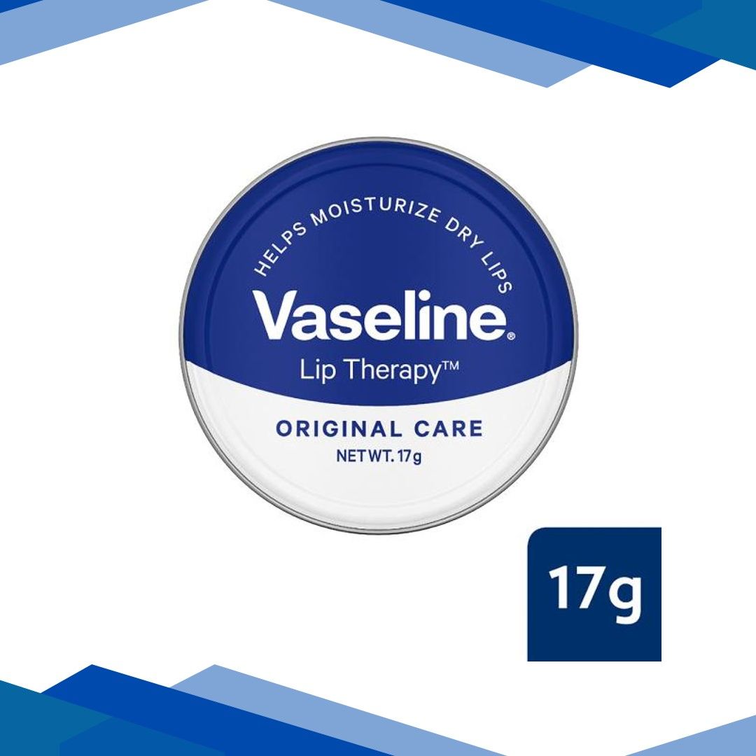 Vaseline Lip therapy Tins Original Care 17gm