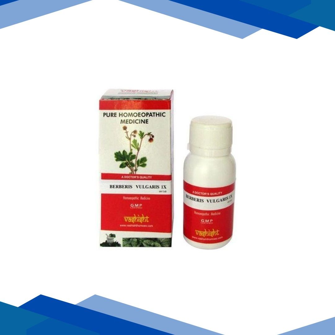 Vashisht Berberis Vulgaris Trituration 1X Tablet 100 gm