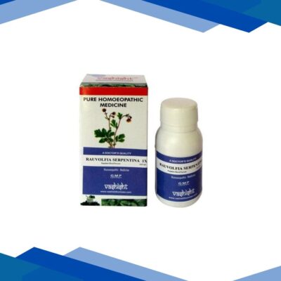 Vashisht Rawolfia Serpentina Trituration 1X Tablet 100’s