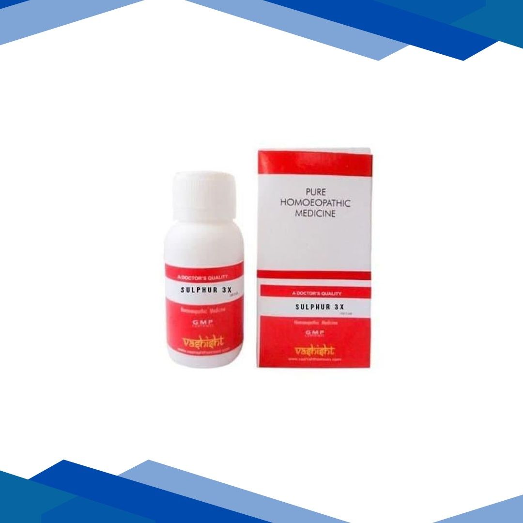 Vashisht Sulphur Trituration 3X Tablet 450 gm