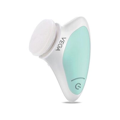 VEGA 3 In 1 Facial Cleanser With Sonic Vibration Technique For Cleansing Exfoliation & Massaging 120 Mins Runtime 10 Adjustable Vibration Speed Settings & IPX 6 Washable (VHFC-02) 1 gm