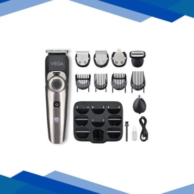 Vega 9 In 1 Pro Multi Grooming Trimmer for Men (VHTH-32) 583 gm
