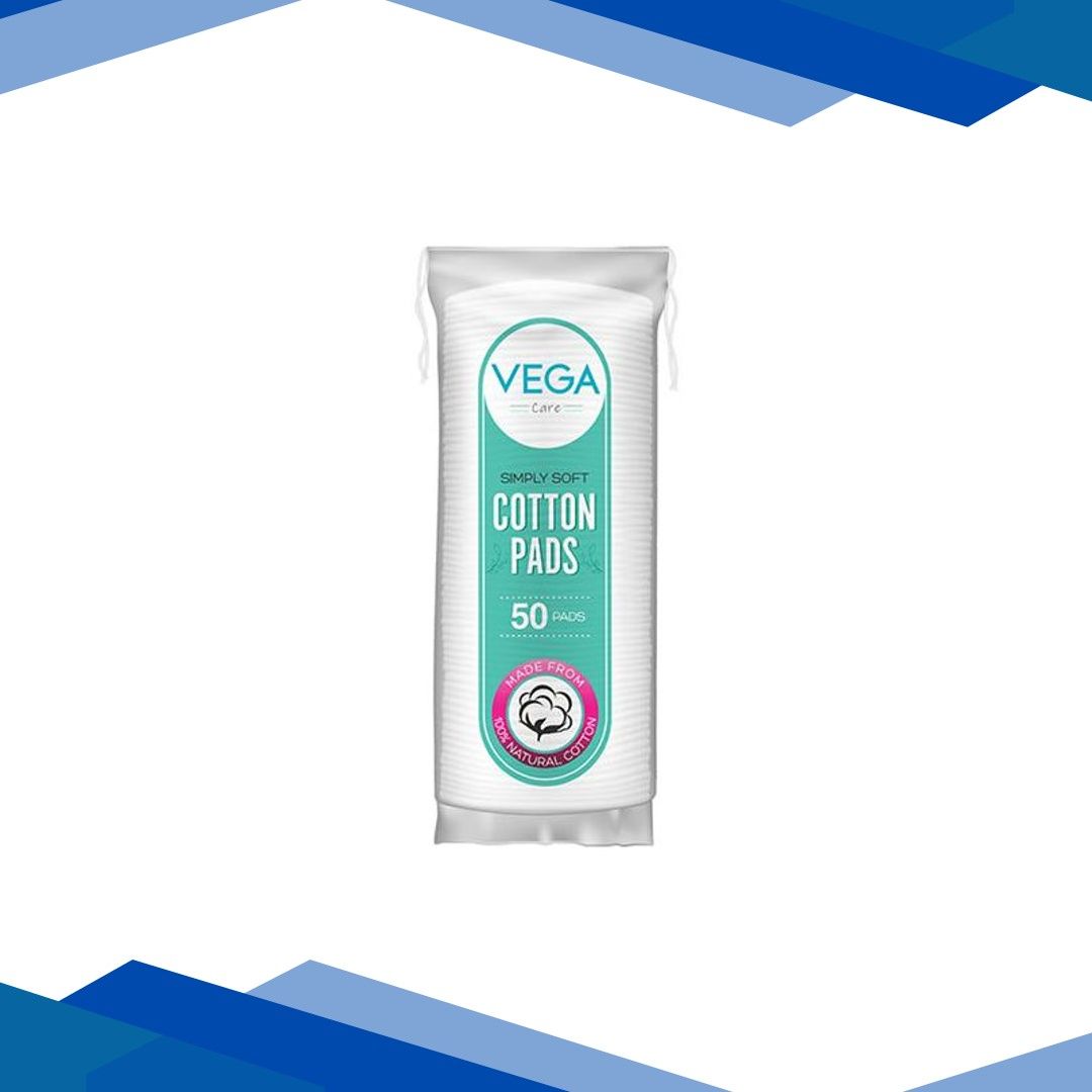 VEGA COTTON PAD CP01 (50 pcs pack) 1’s