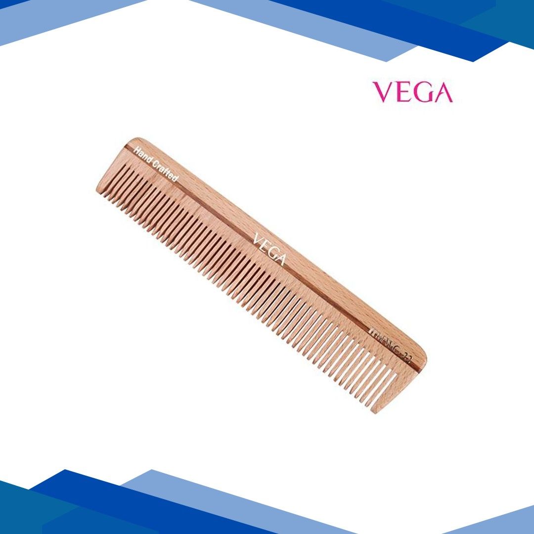 Vega Dressing Wooden Comb (HMWC – 22) 40 gm