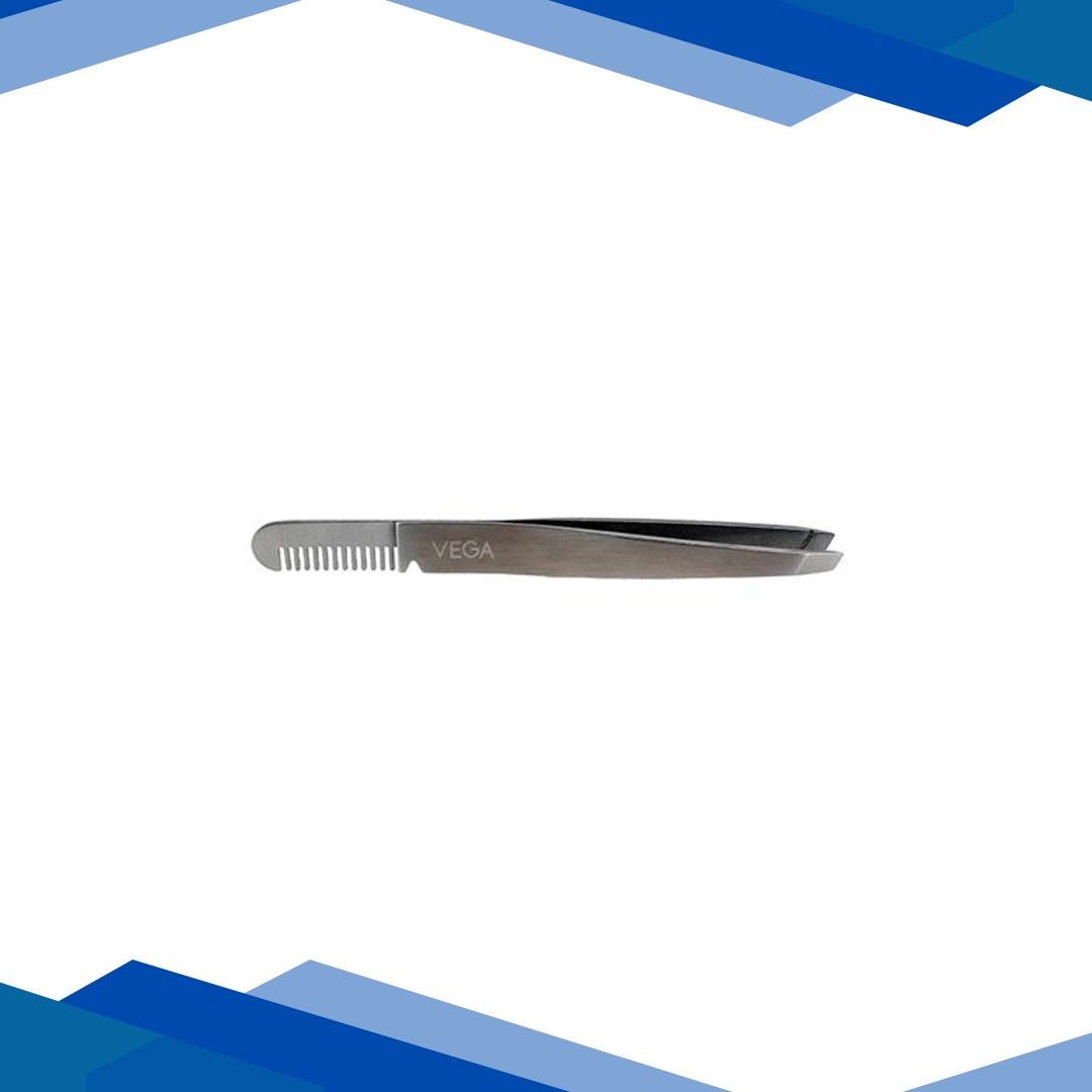 Vega Gorgeous Green Tweezer – Slant Tip (TW – 07) 20 gm