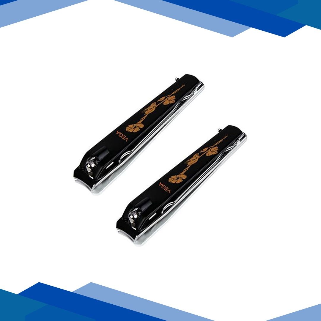 Vega Large Nail Clipper, Black 2’s