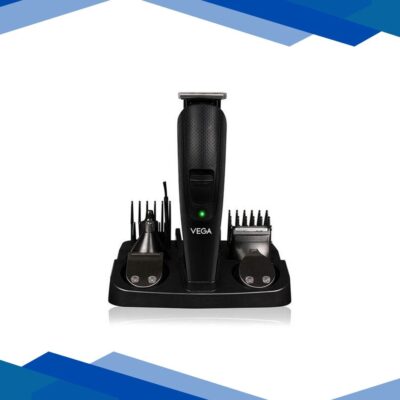VEGA Men 10 in 1 Multi Grooming Set with Beard Hair Trimmer Nose Trimmer & Body Groomer And Shaver (VHTH-23) 1 gm