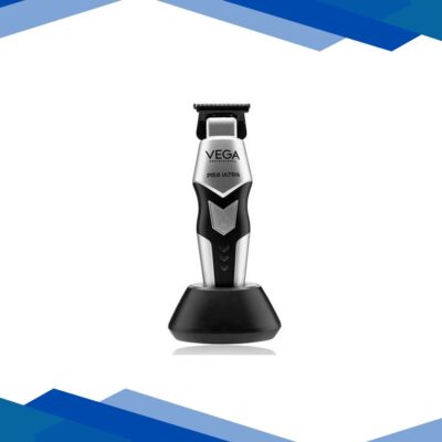 VEGA Professional Pro Ultra Professional Hair Trimmer With BLDC Motor, Silver & Black (VPPHT-09) 1’s
