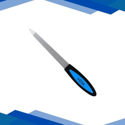 Vega Soft Touch Nail File Large, Blue 2’s