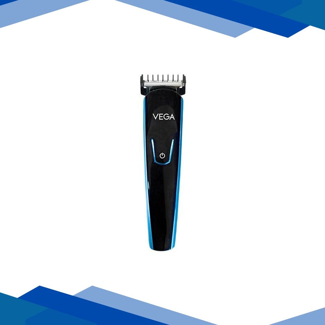 Vega T4 Beard Trimmer for Men with 4 Comb Attachment- 0.5mm – 7mm, 45 Mins Runtime, Black (VHTH-15) 1’s