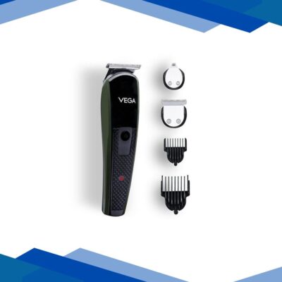Vega Trimmer Men with Design and T Blade (VHTH-35) – Black 275 gm