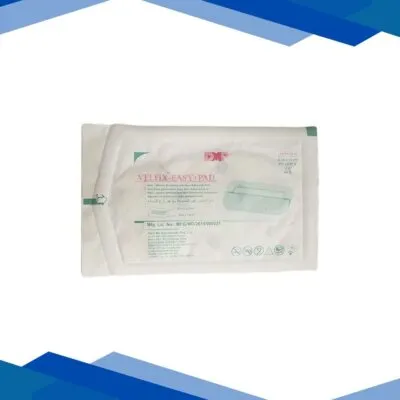 Velfix – Easy + Pad Non Woven Dressing with Non Adherent Pad (5511E) (6 cm x 10 cm) 1’s
