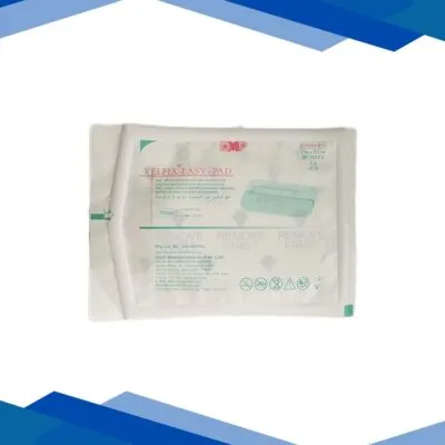 Velfix – Easy + Pad Non Woven Dressing with Non Adherent Pad (5513E) (9 cm x 12.5 cm) 1’s