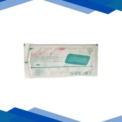 Velfix – T + Pad Transparent Film Dressing With Non Adherent Pad (5509) (10 cm x 25 cm) 1’s