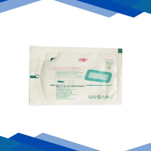 Velfix – T + Pad Transparent Film Dressing With Non Adherent Pad (5511) (6 cm x 10 cm) 1’s