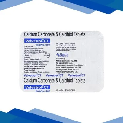 Velvetrol CT Tablet 10’S