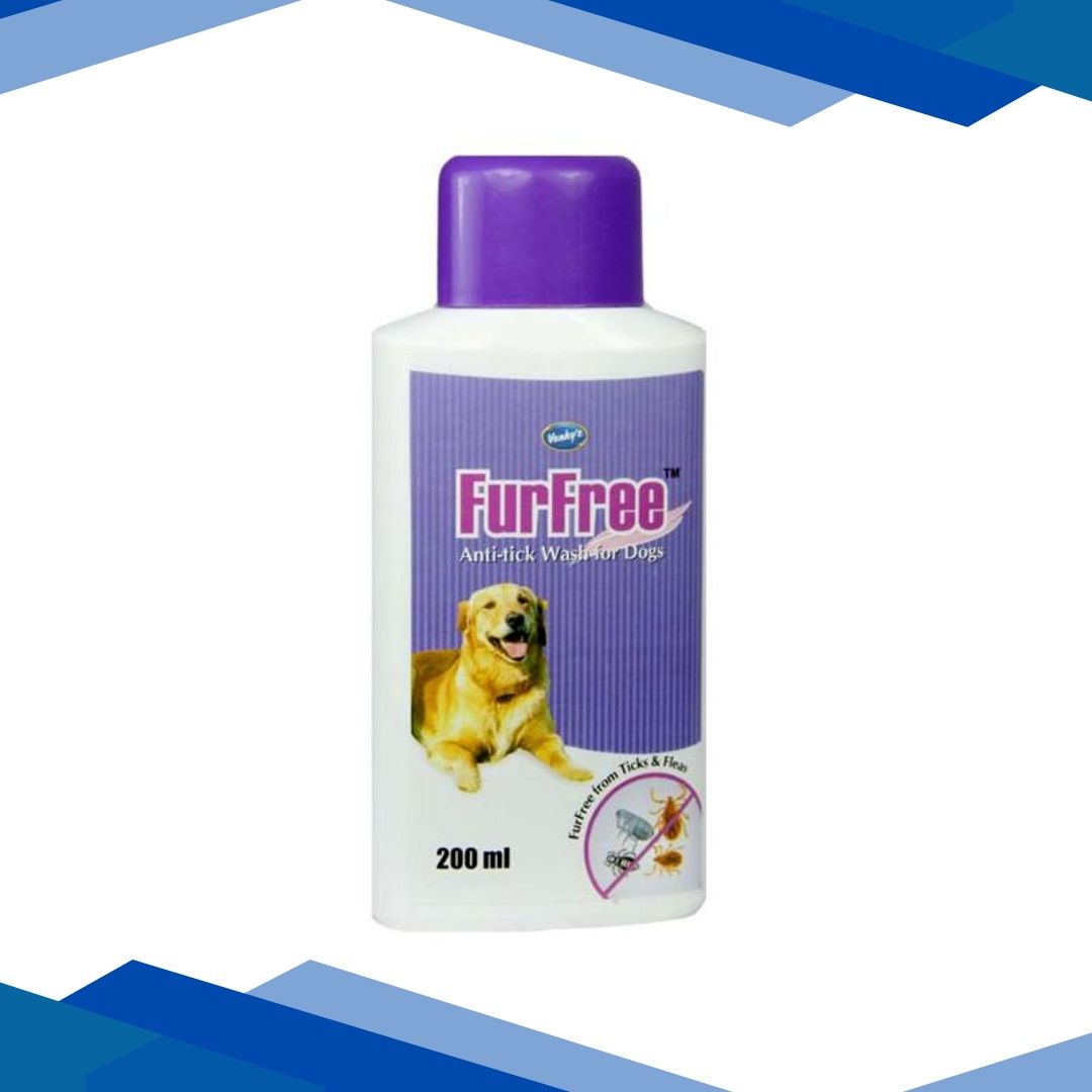 Venkys FurFree Anti Tick Wash for Dog 200 ml