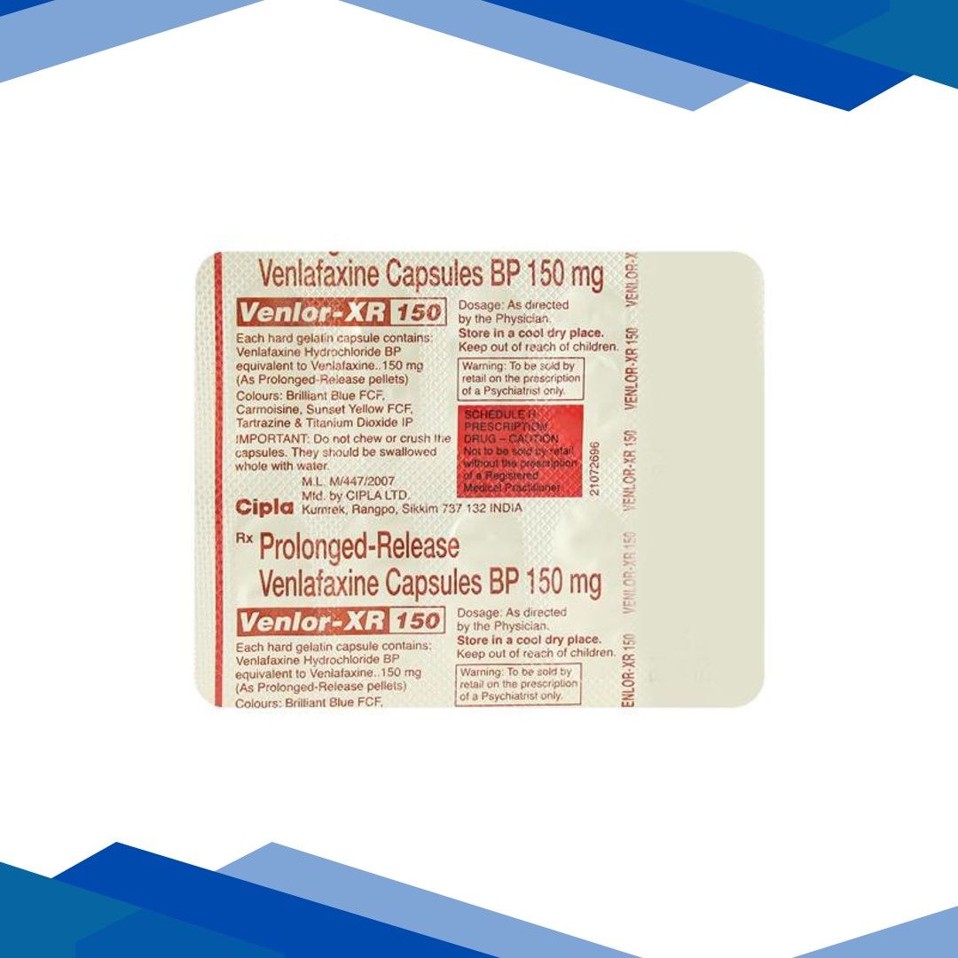 Venlor XR 150mg Capsule 10’S