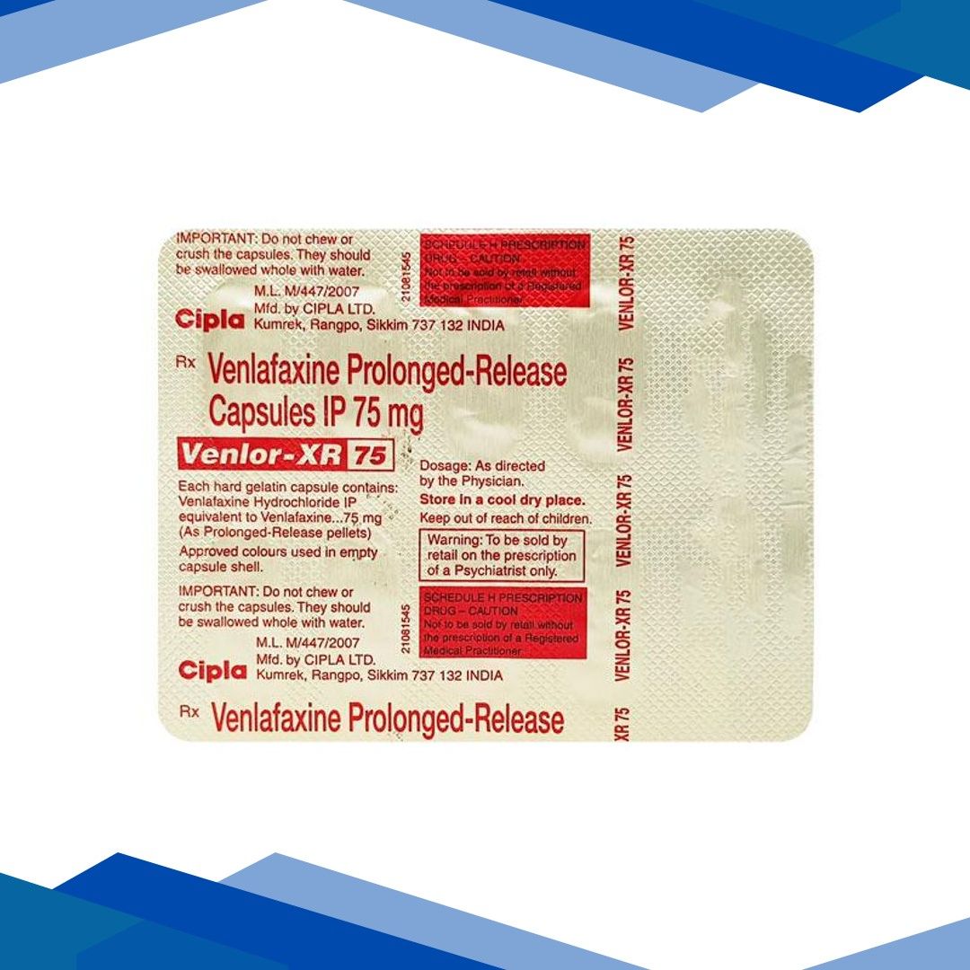 Venlor XR 75mg Capsule 10’S