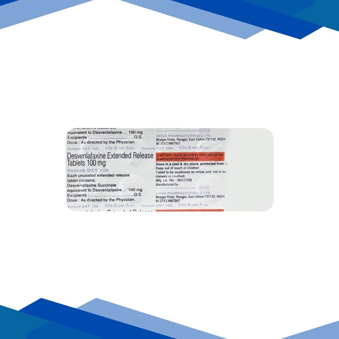 Ventab Dxt 100mg Tablet 10’S