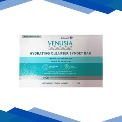 VENUSIA NEW & ADVANCED HYDRATING CLEANSER SYNDET Bar 75g