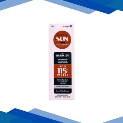 VENUSIA SUN TINT SPF 115+ PA ++++ UVA+UVB+IR Sunscreen Gel 50g