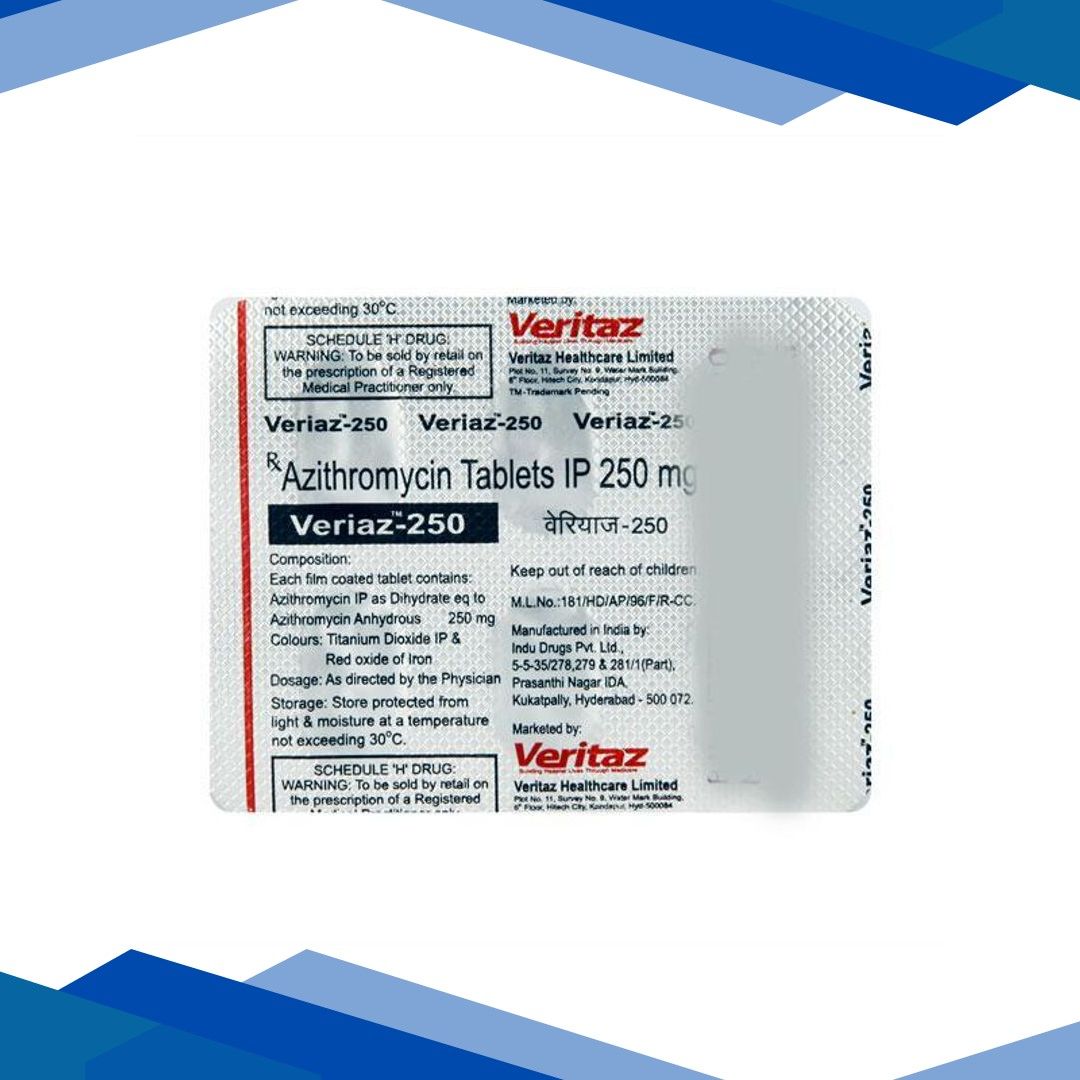 Veriaz 250mg Tablet 6’S