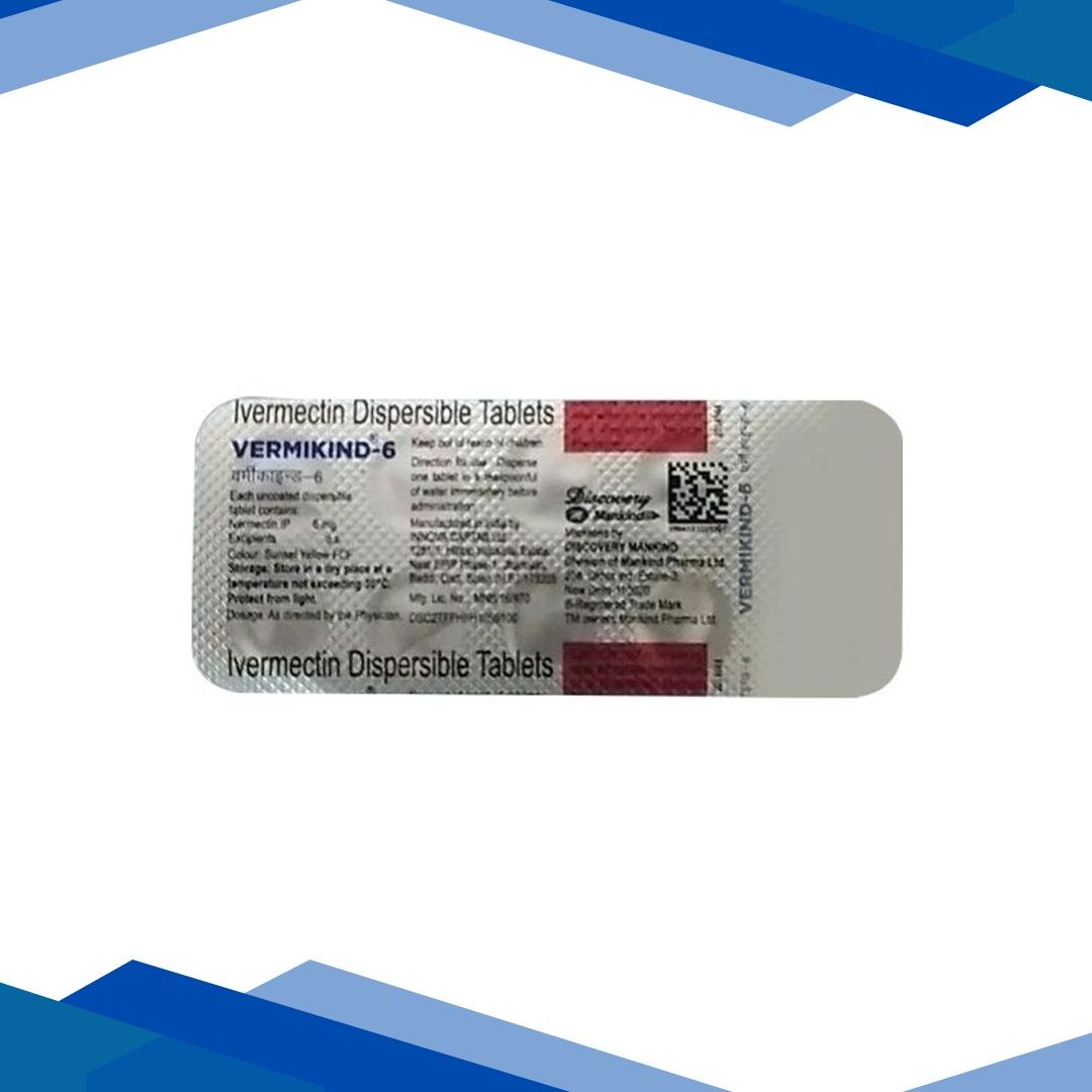 VERMIKIND 6 Tablet 10’s